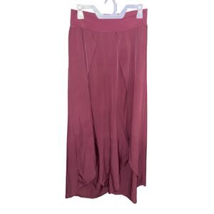Flowy Halara wine colored pants